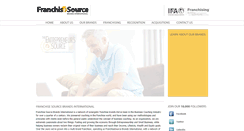 Desktop Screenshot of franchisesource.com